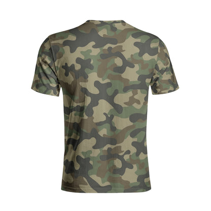 Camo T-shirt | Cotton | Unisex | Military Brown Camouflage