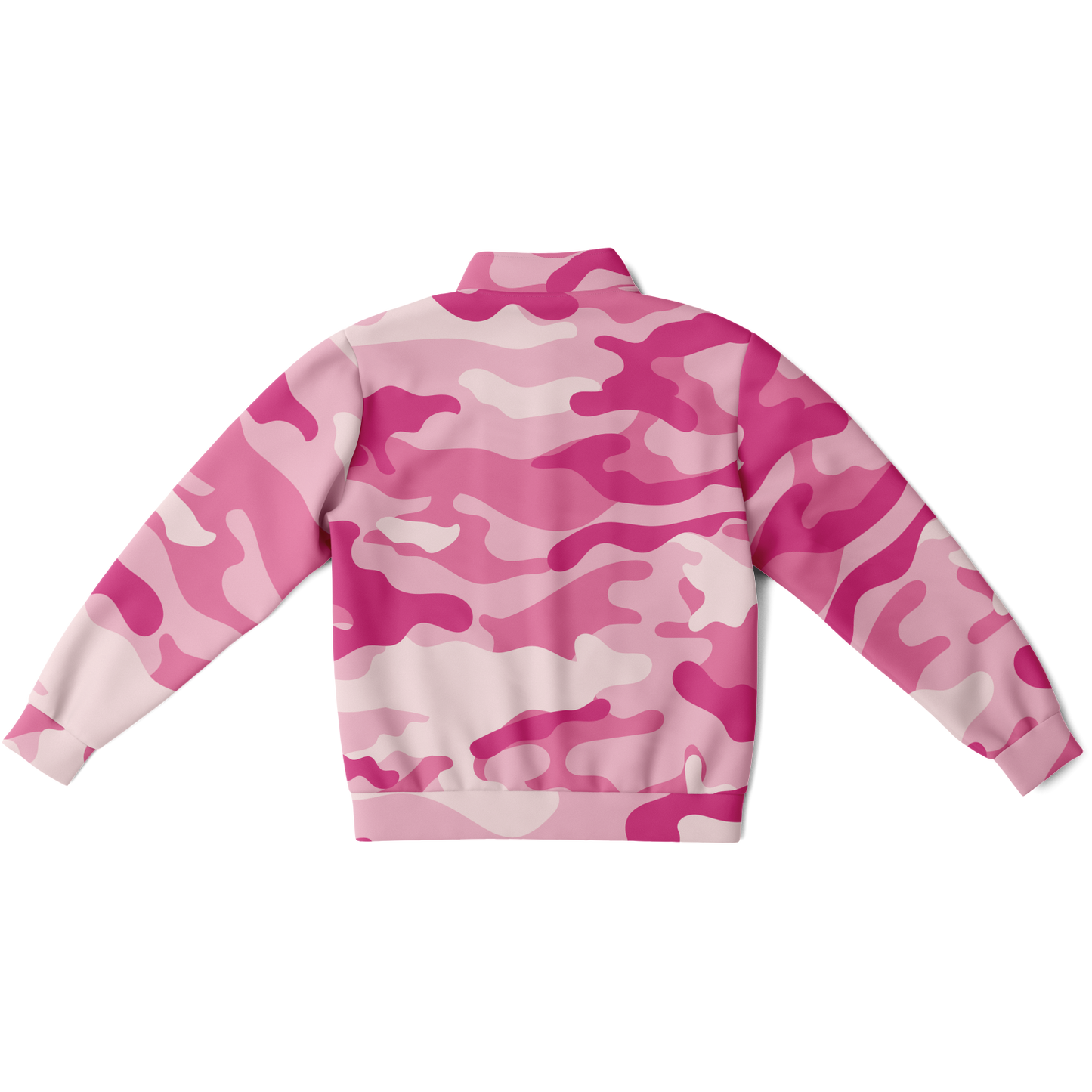 Camo Track Jacket | Lavender Pink Camouflage