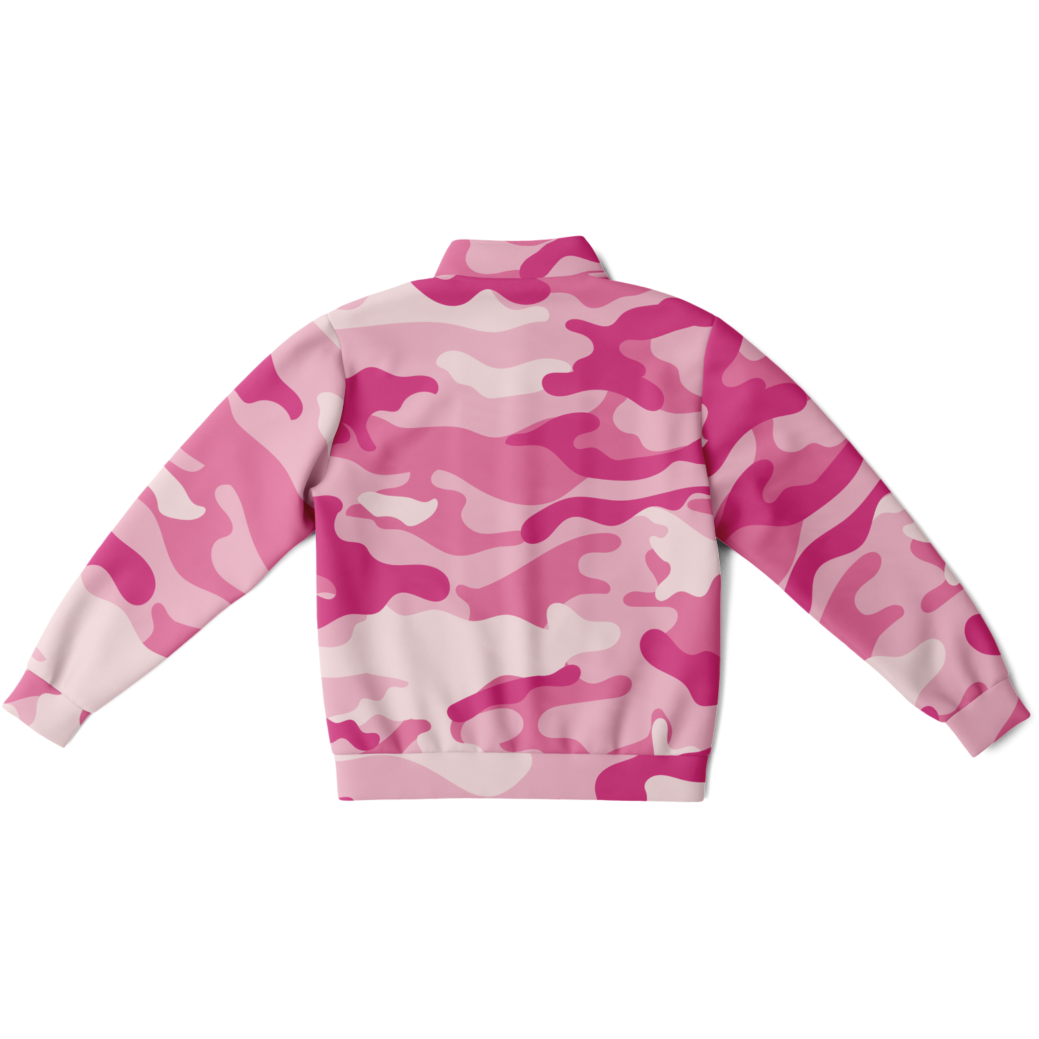 Camo Track Jacket | Lavender Pink Camouflage