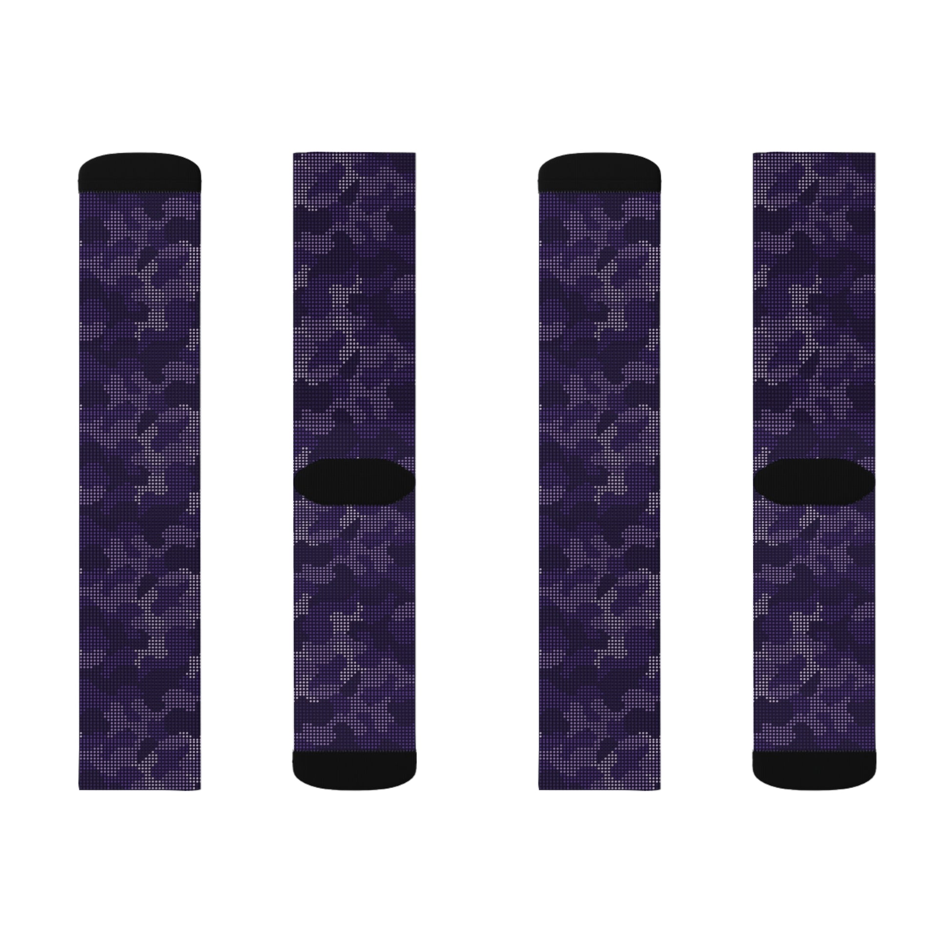 Camo Socks | Blue Led Camouflage