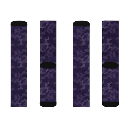 Camo Socks | Blue Led Camouflage