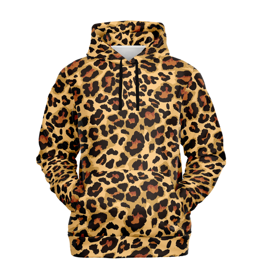 Leopard Hoodie | Classic Brown and Black Pattern | Unisex