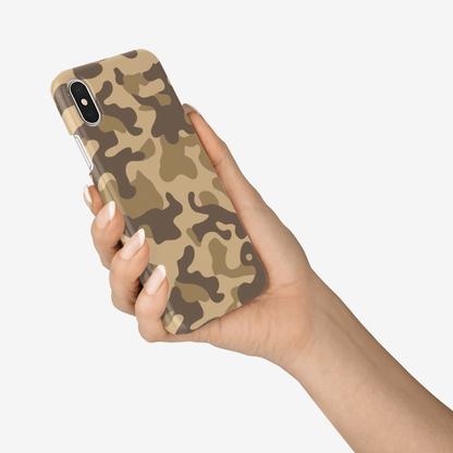 Camo Phone Case | iPhone | Khaki Camouflage