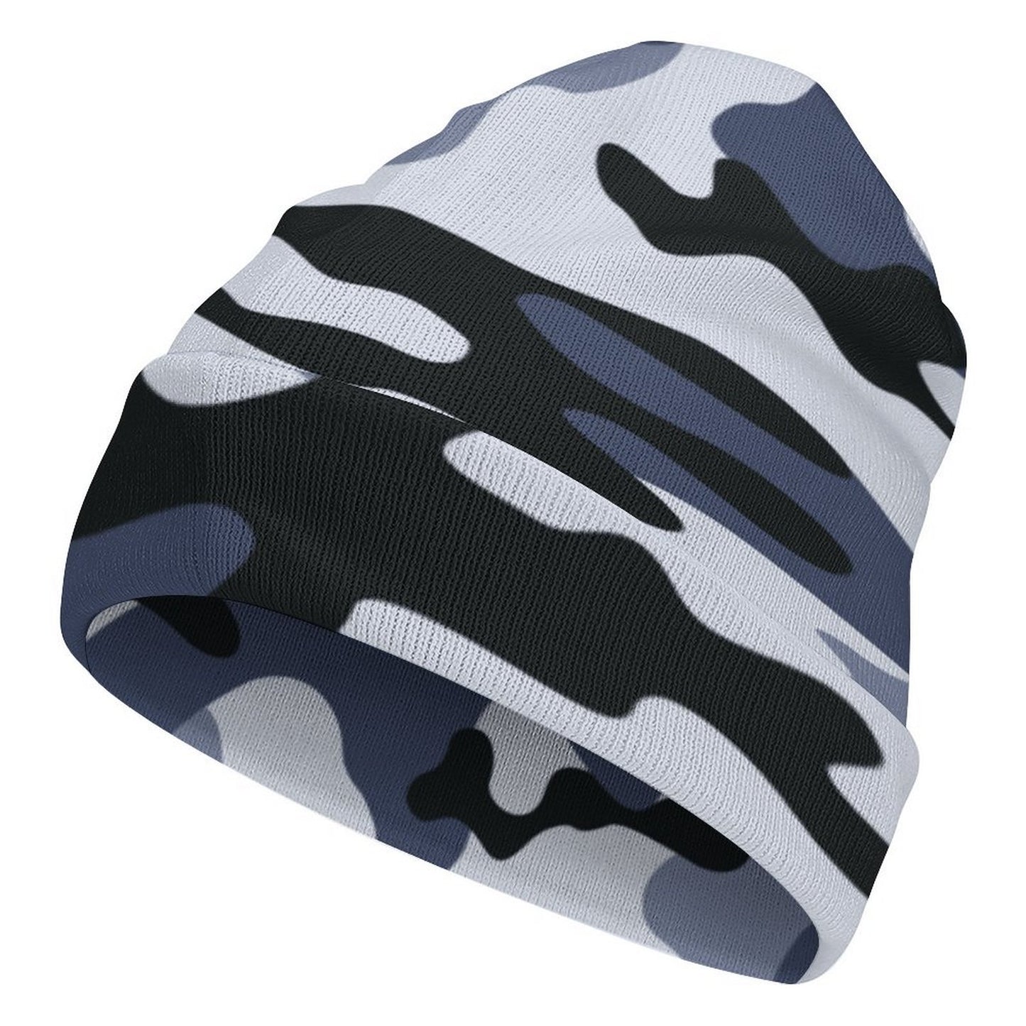 Camo Beanie | Light Blue Camouflage