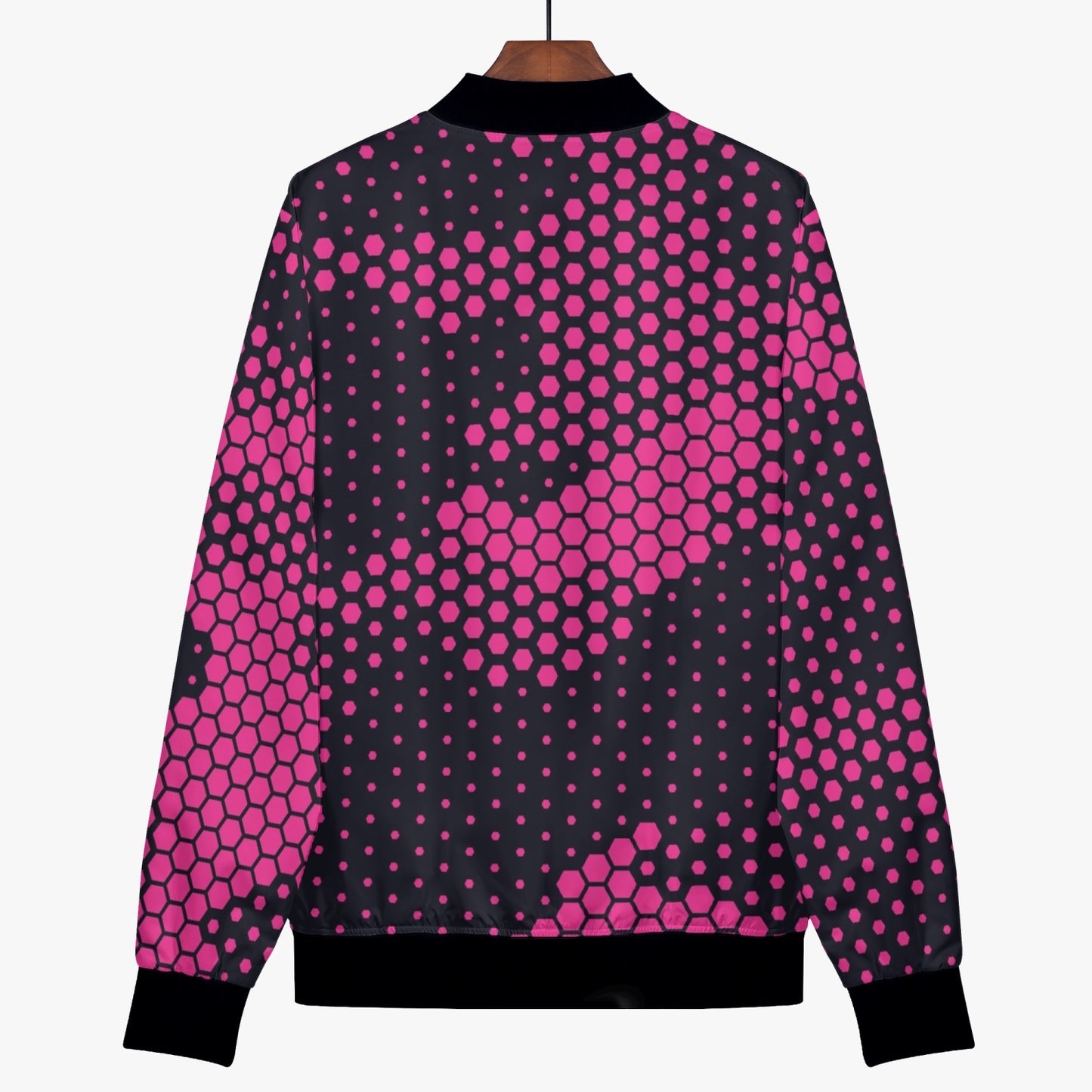 Women's Camo Bomber Jacket | Digital Pink Camouflage