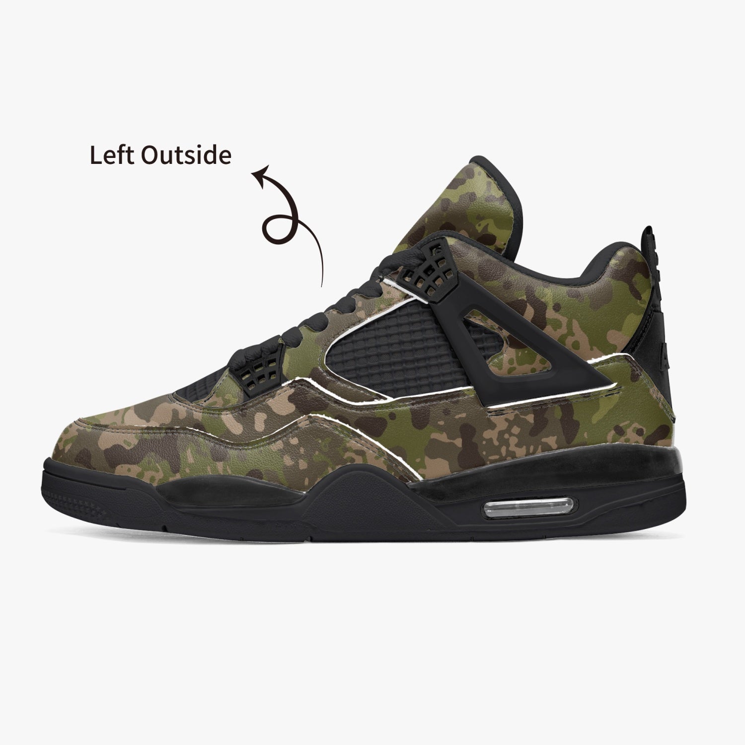 Camo Jordans AJ4 | Hunting Brown Camouflage