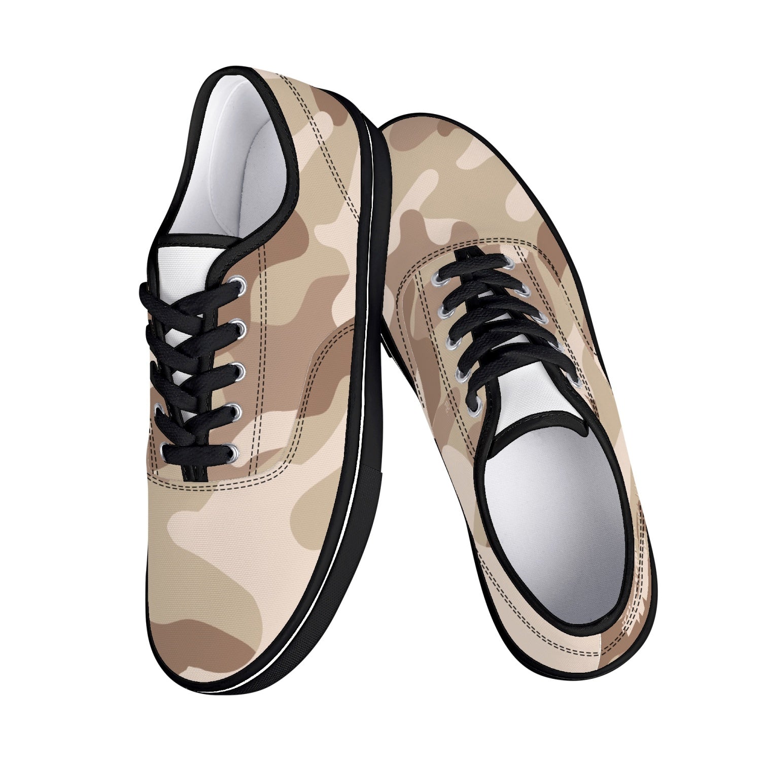 Camo Skate Shoes | Desert Brown Camouflage