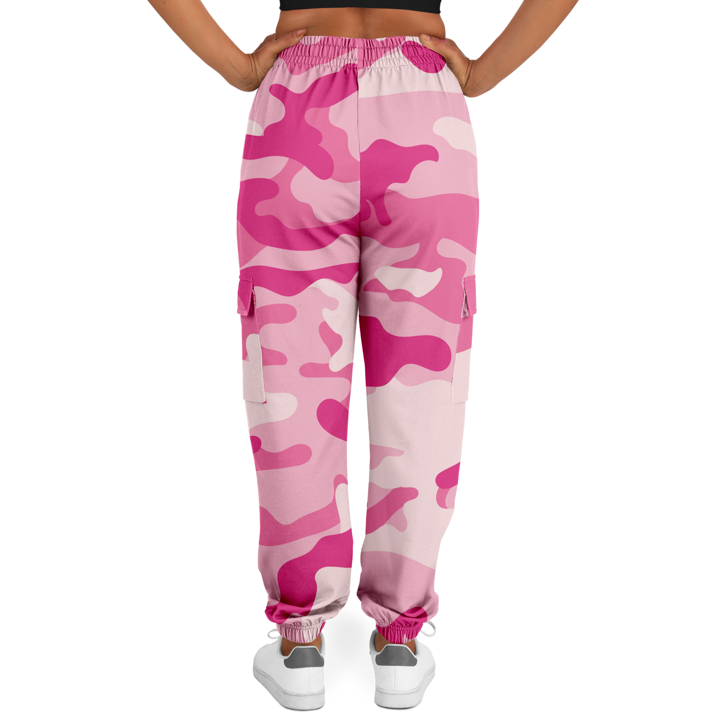 Camo Cargo Pants | Unisex | Lavender Pink Camouflage