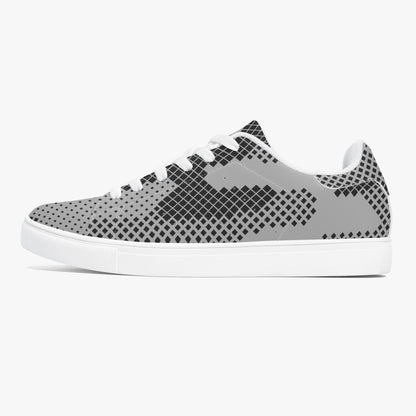 Camo Sneakers | Classic Low-Top Leather | Digital Gray