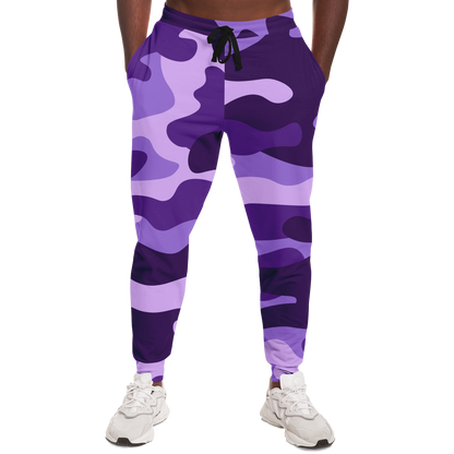 Camo Joggers | Unisex | Purple. Blue & Mauve