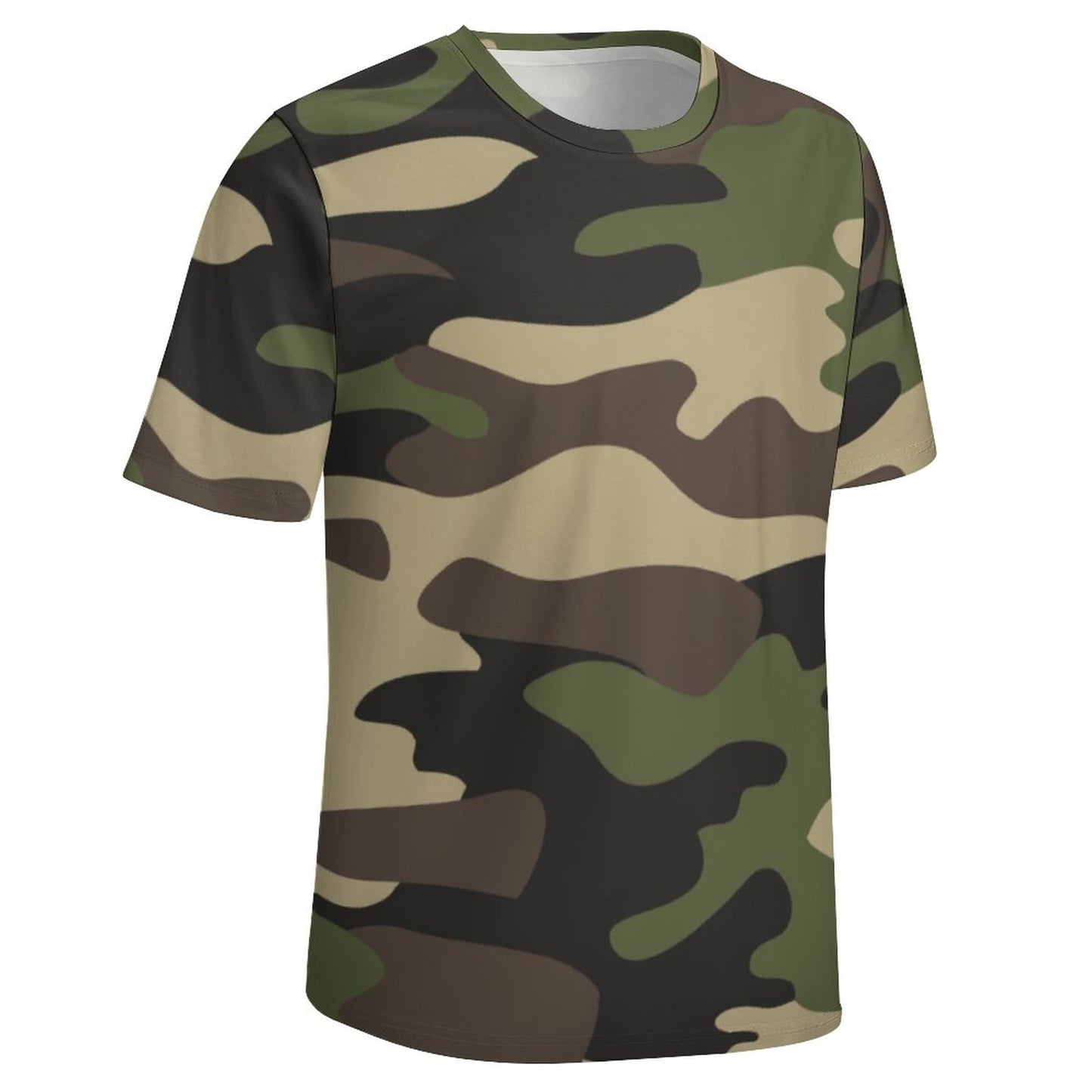 Camo Shirt | Classic Green Camouflage T