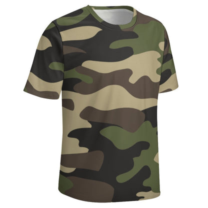 Camo Shirt | Classic Green Camouflage T