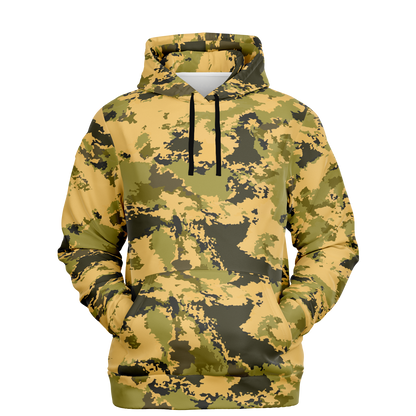 Green Camo Hoodie | Watercolor Desert Camouflage