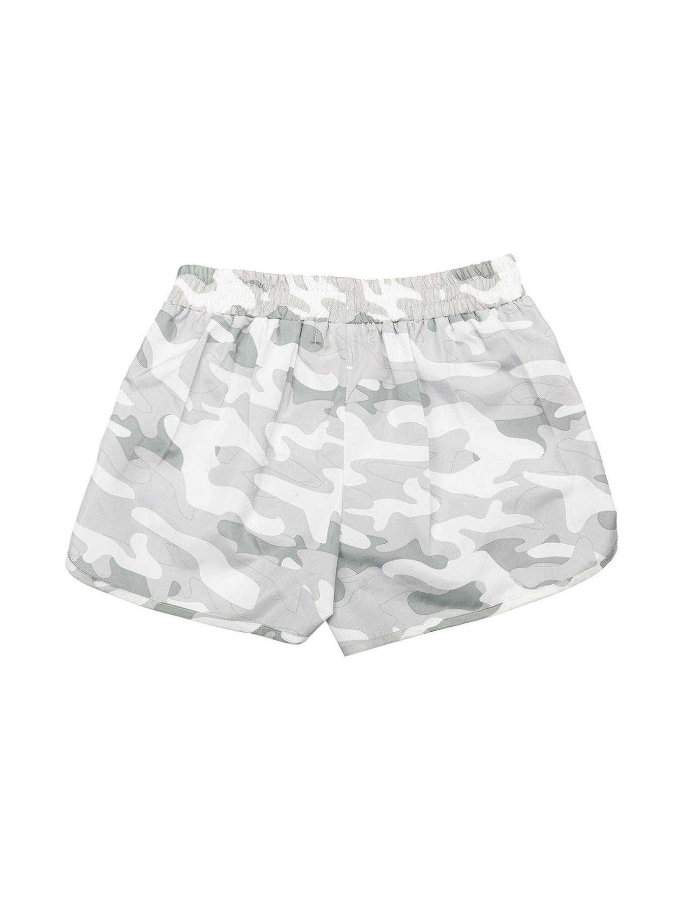 Seamless Camo Yoga Shorts: Butt Lifting, Fitness Sports Wear