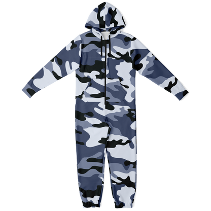 Camo Onesie | Light Blue Camouflage