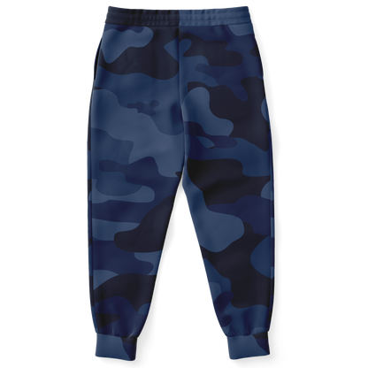 Camo Sweatpants | Unisex | Deep Blue Camouflage