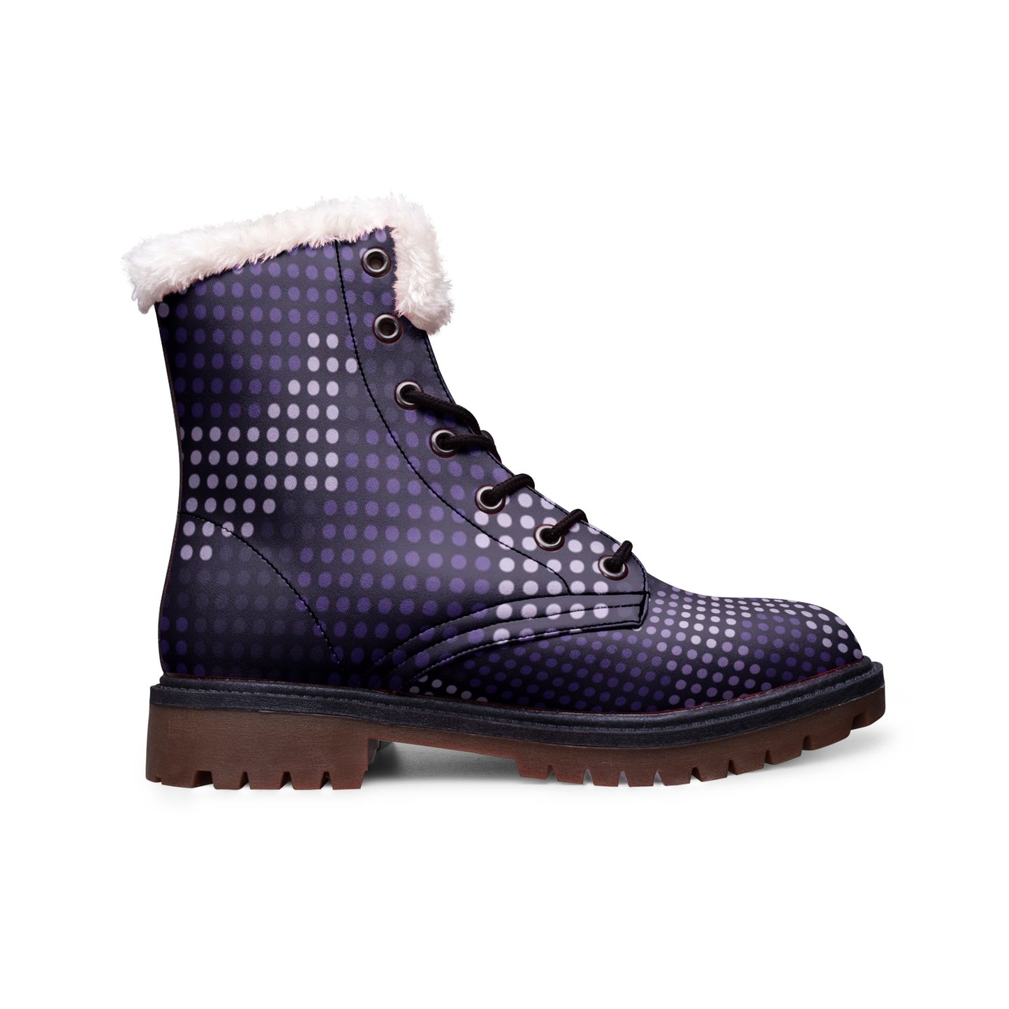 Snow Camo Boots | Blue LED Camouflage