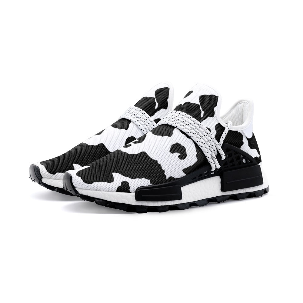 Lightweight Camo Sneakers | Black and White Camouflage