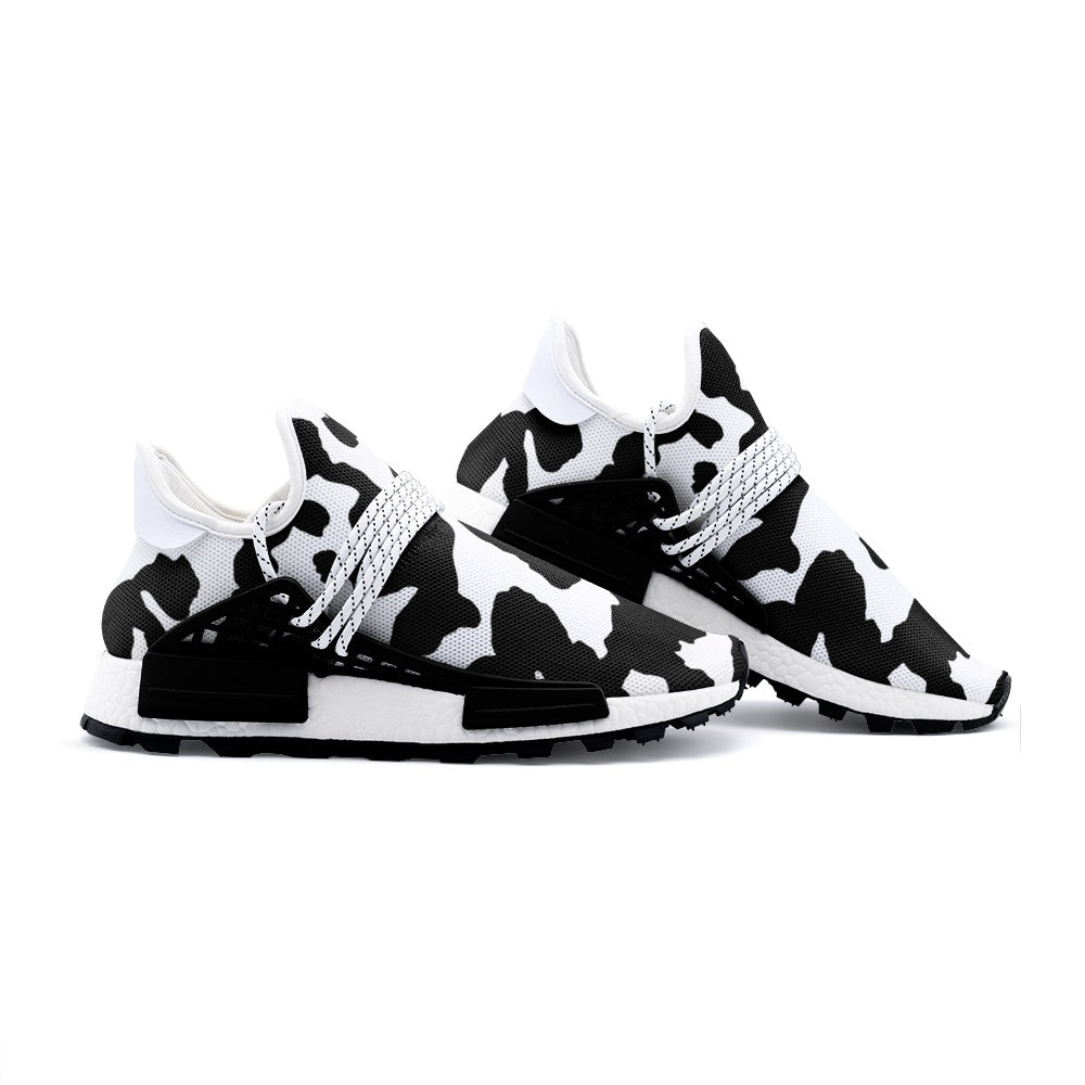 Lightweight Camo Sneakers | Black and White Camouflage