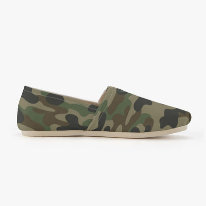 Camo Toms | Military Brown Camouflage Canvas Shoes