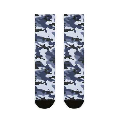 Camo Socks | Light Blue | Sublimation Crew