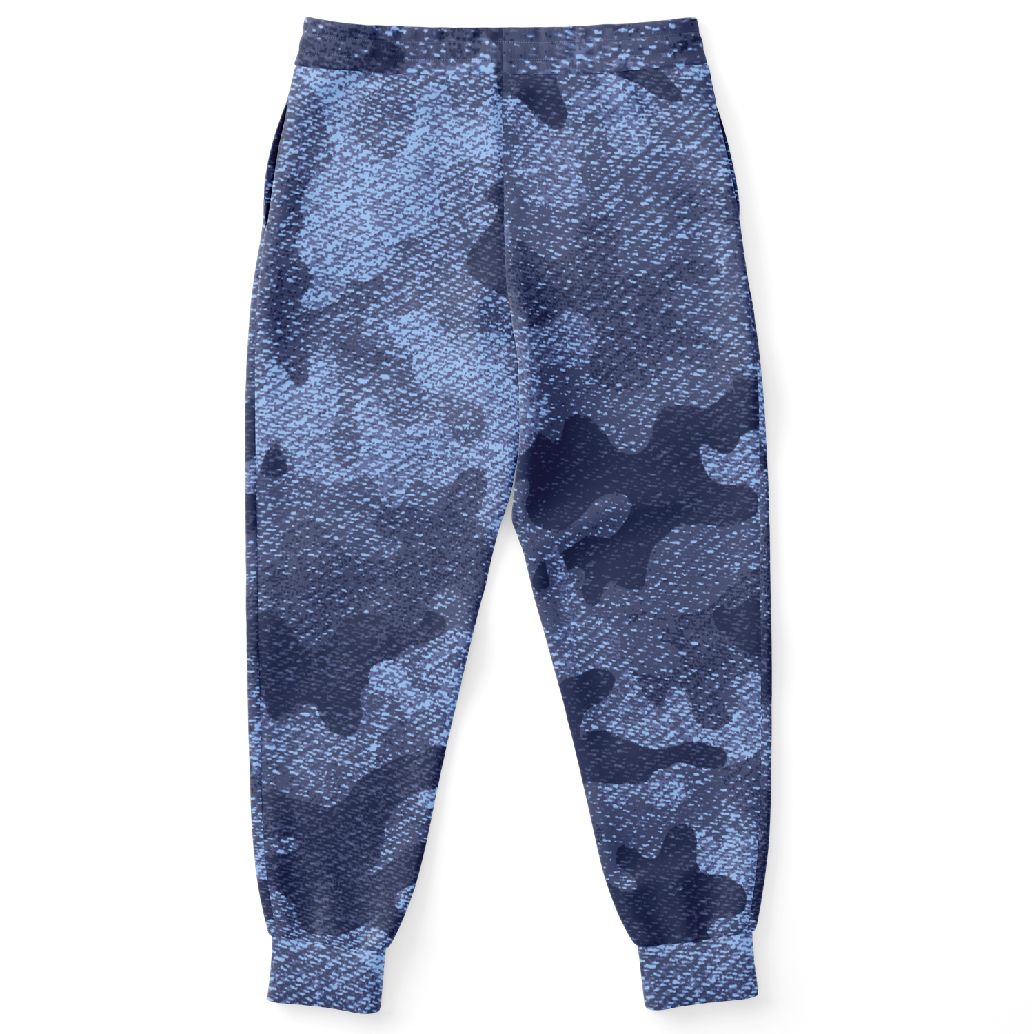 Camo Joggers | Unisex | Denim Blue