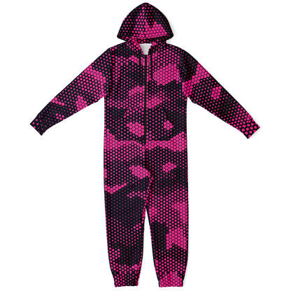 Camo Onesie | Digital PInk Camouflage