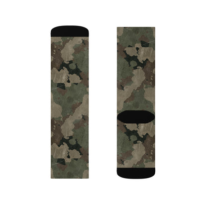 Camo Socks | Dirty Brown Camouflage