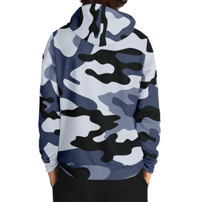 Camo Hoodie | Light Blue Camouflage Pullover