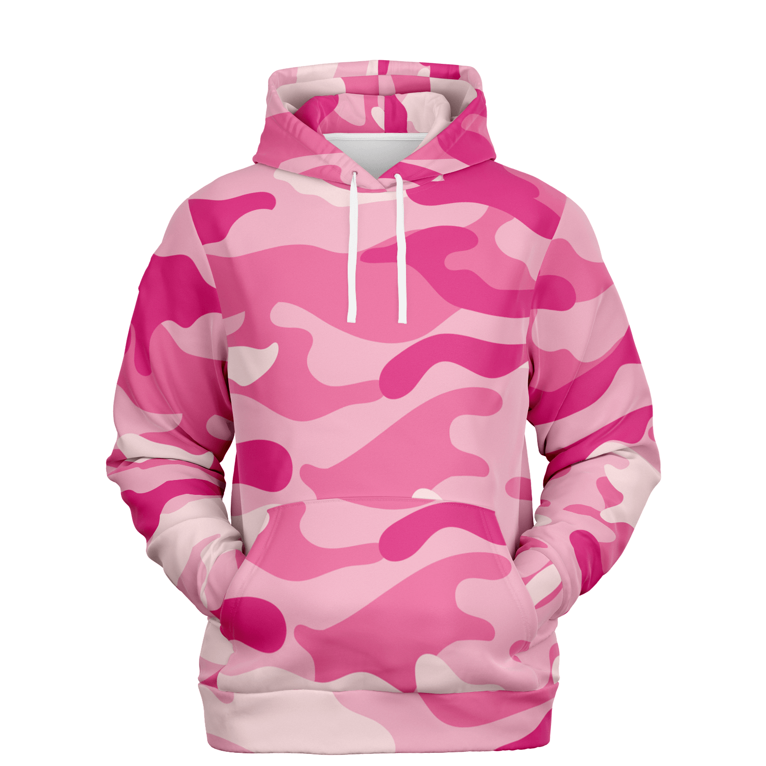 Camo Hoodie | Lavender Pink Camouflage Pullover