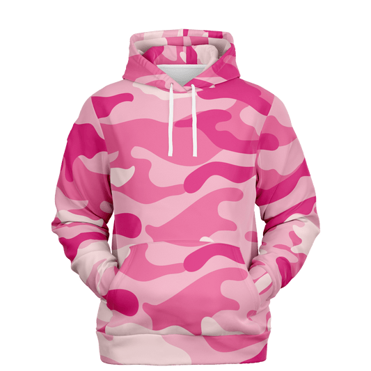 Camo Hoodie | Lavender Pink Camouflage Pullover