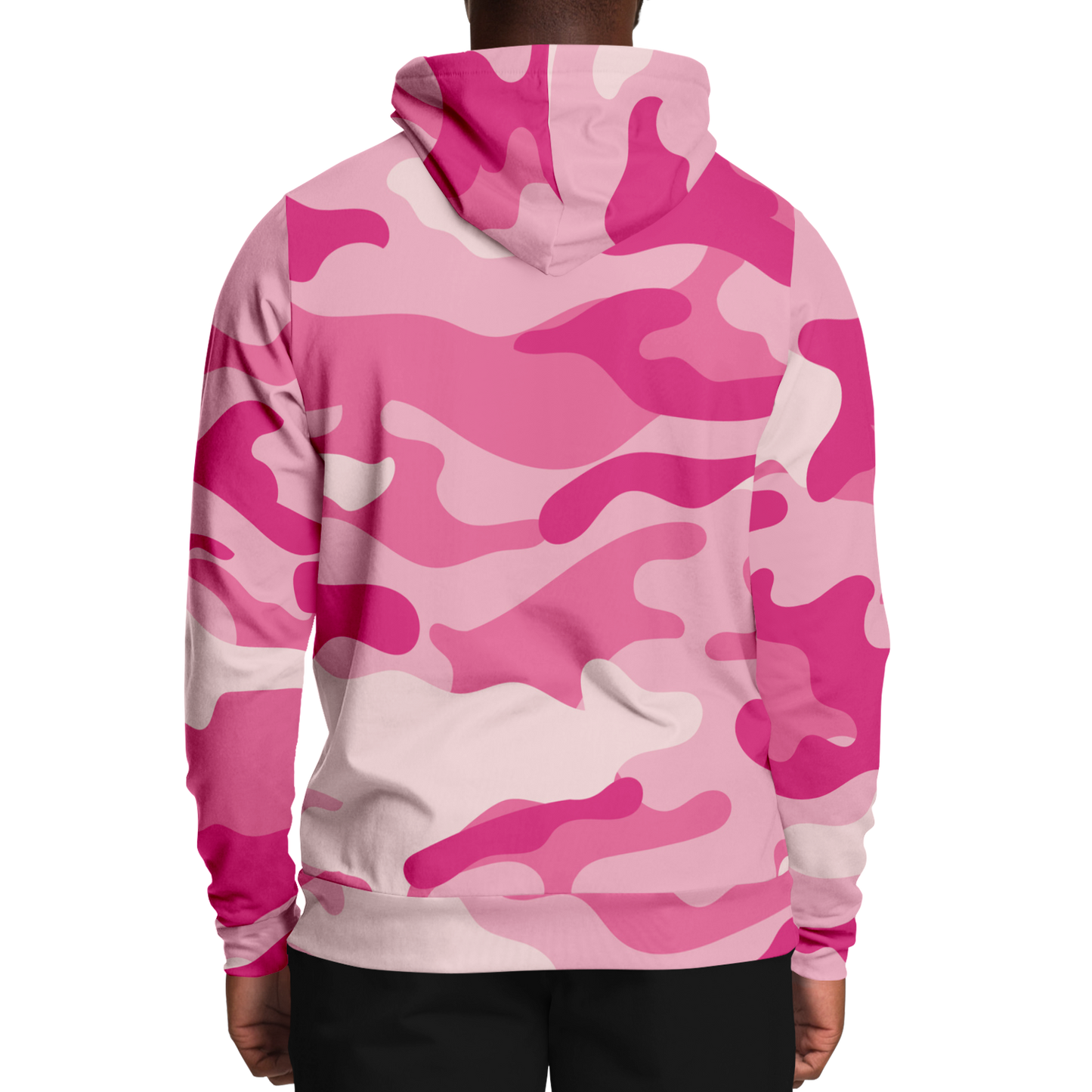 Camo Hoodie | Lavender Pink Camouflage Pullover