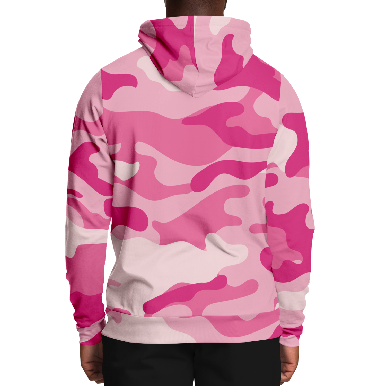 Camo Hoodie | Lavender Pink Camouflage Pullover