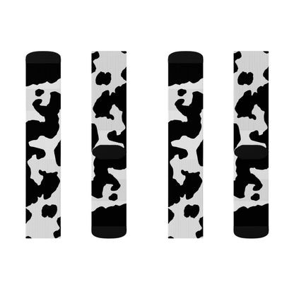 Camo Socks | Black & White Camouflage