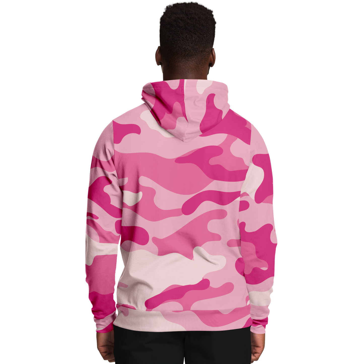 Camo Hoodie | Lavender Pink Camouflage Pullover