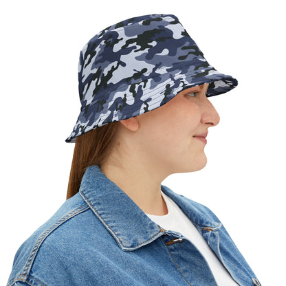 Camo Bucket Hat | Light Blue Camouflage