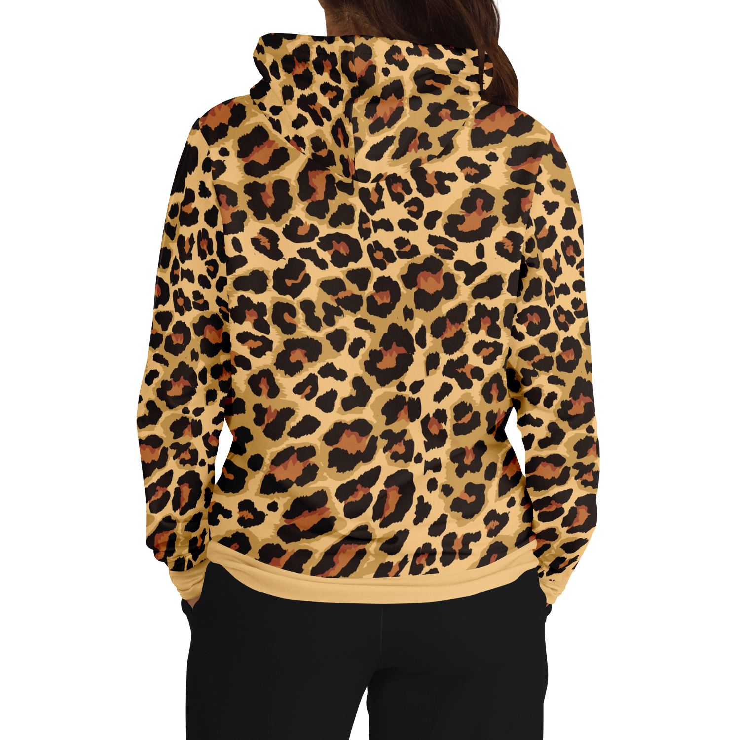 Leopard Hoodie | Classic Brown Pattern | Unisex