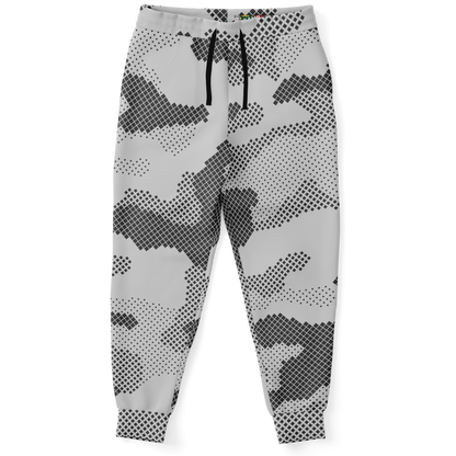 Camo Sweatpants | Black & White Digital Dotted