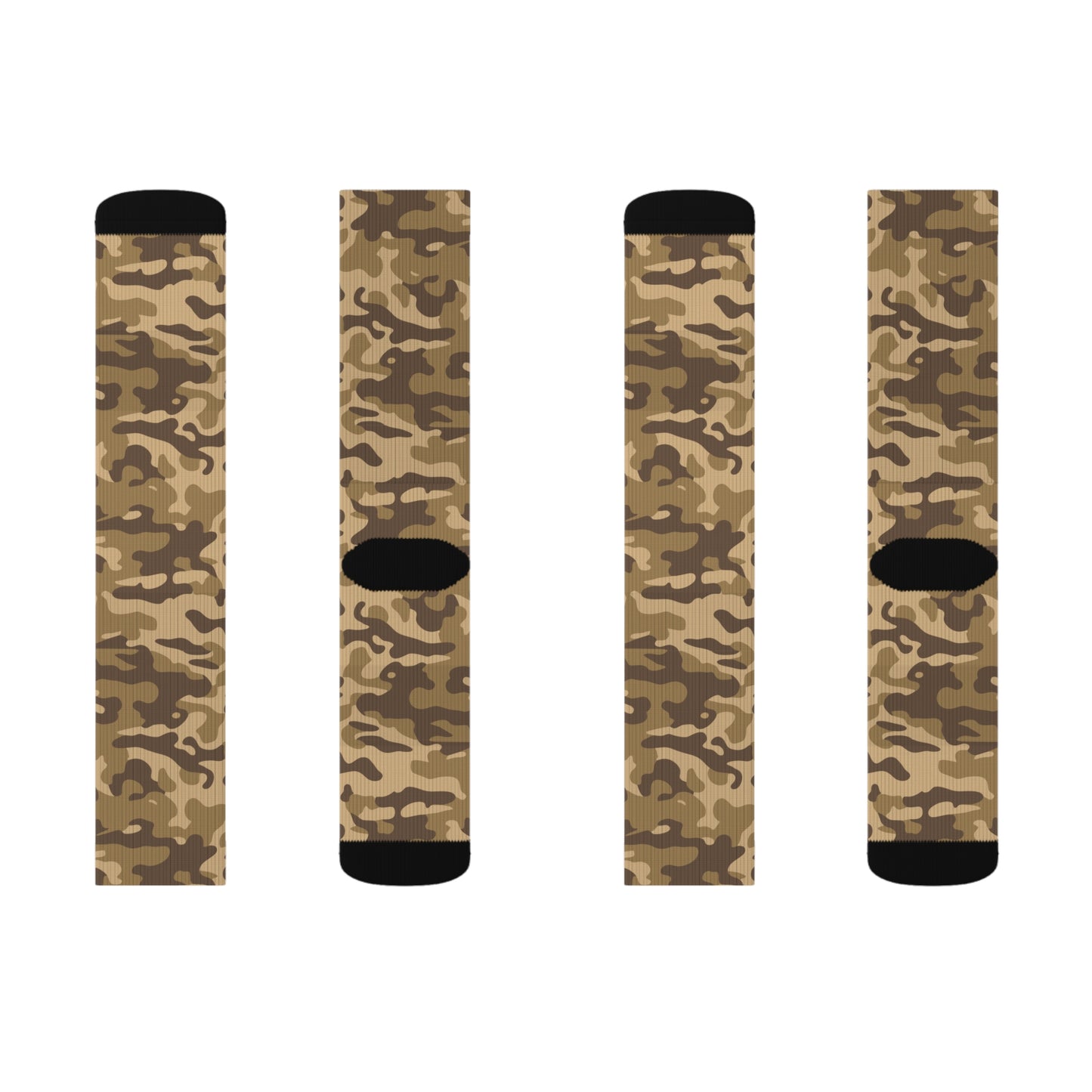 Camo Socks | Khaki Camouflage