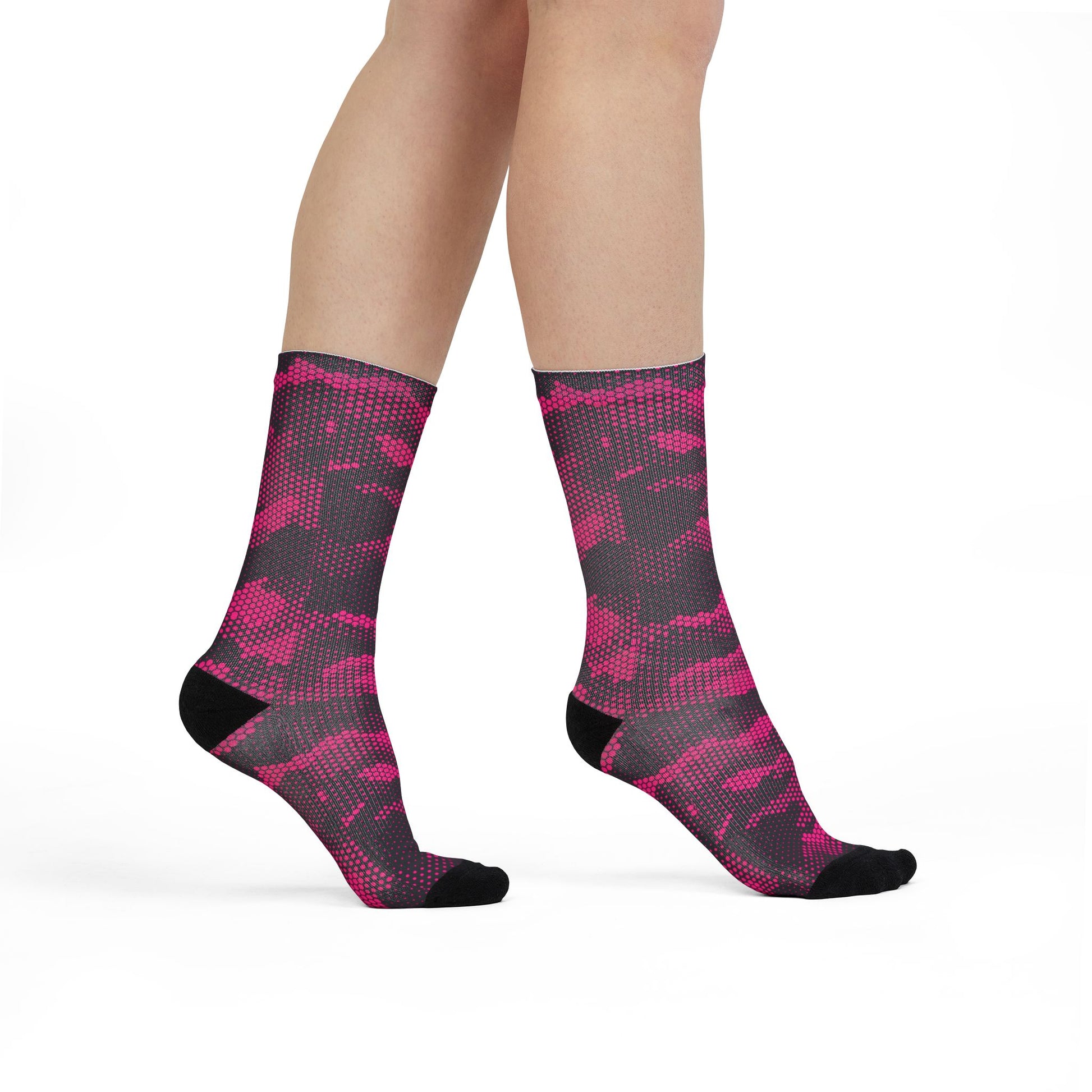 Camo Socks | Digital Pink | Sublimation Crew