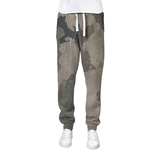 Men's Camo Track Pants | Dirty Brown Camouflage