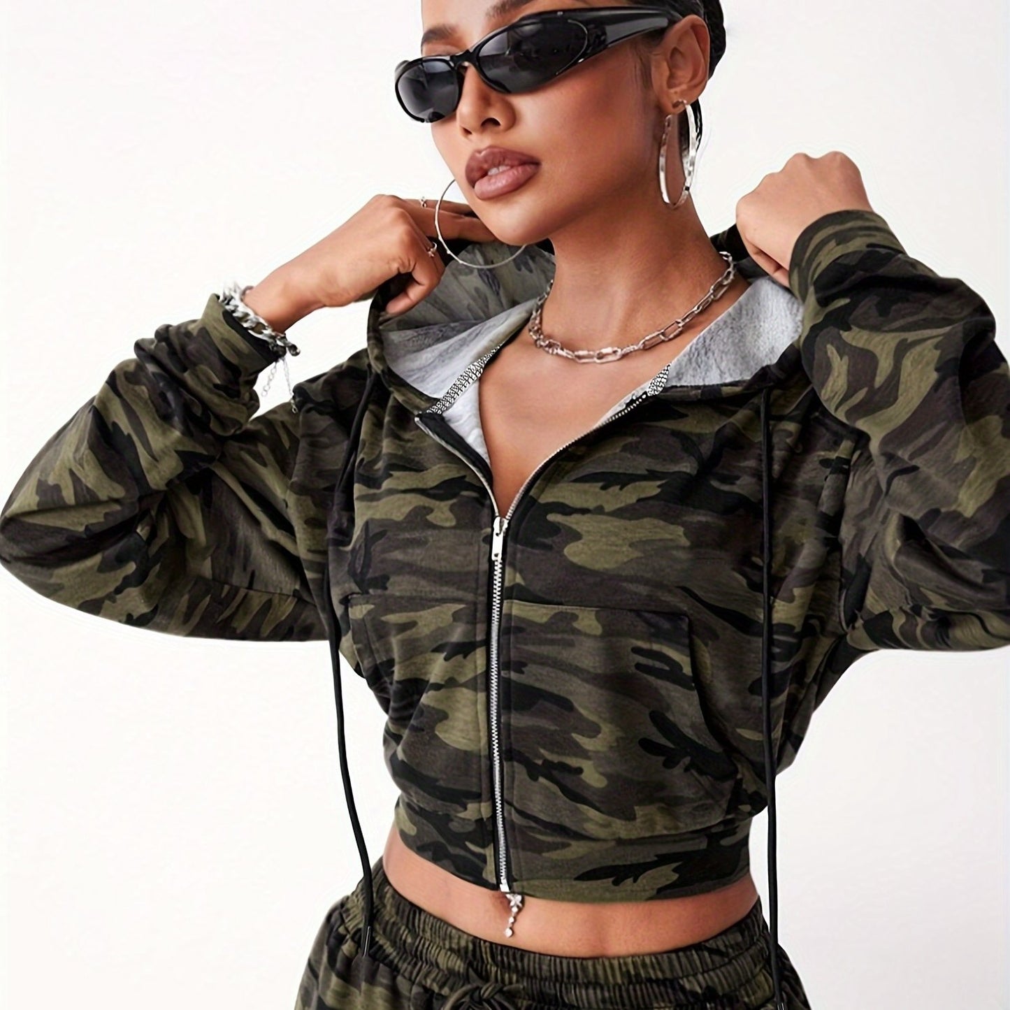 Women'S Camo Hoodie | All-Season Pullover