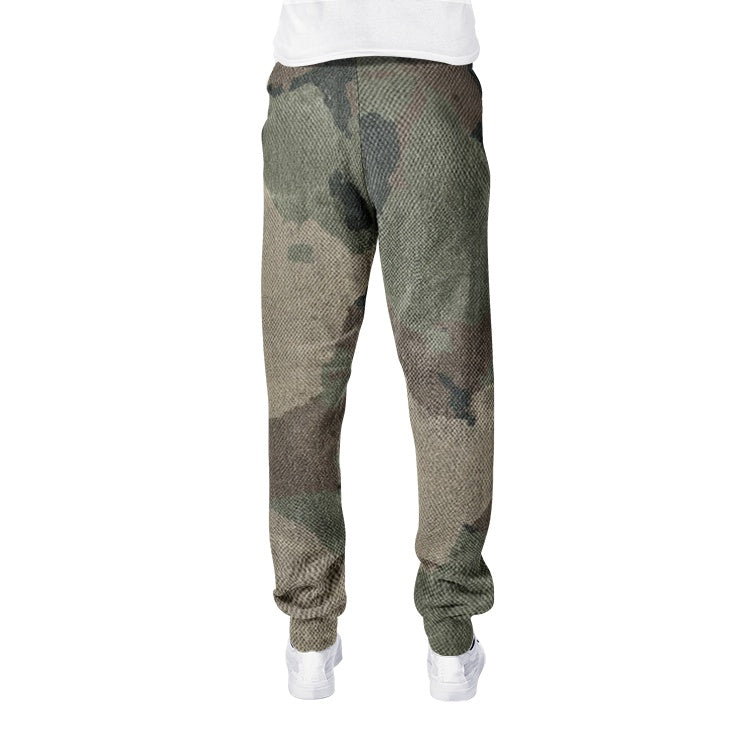 Men's Camo Track Pants | Dirty Brown Camouflage