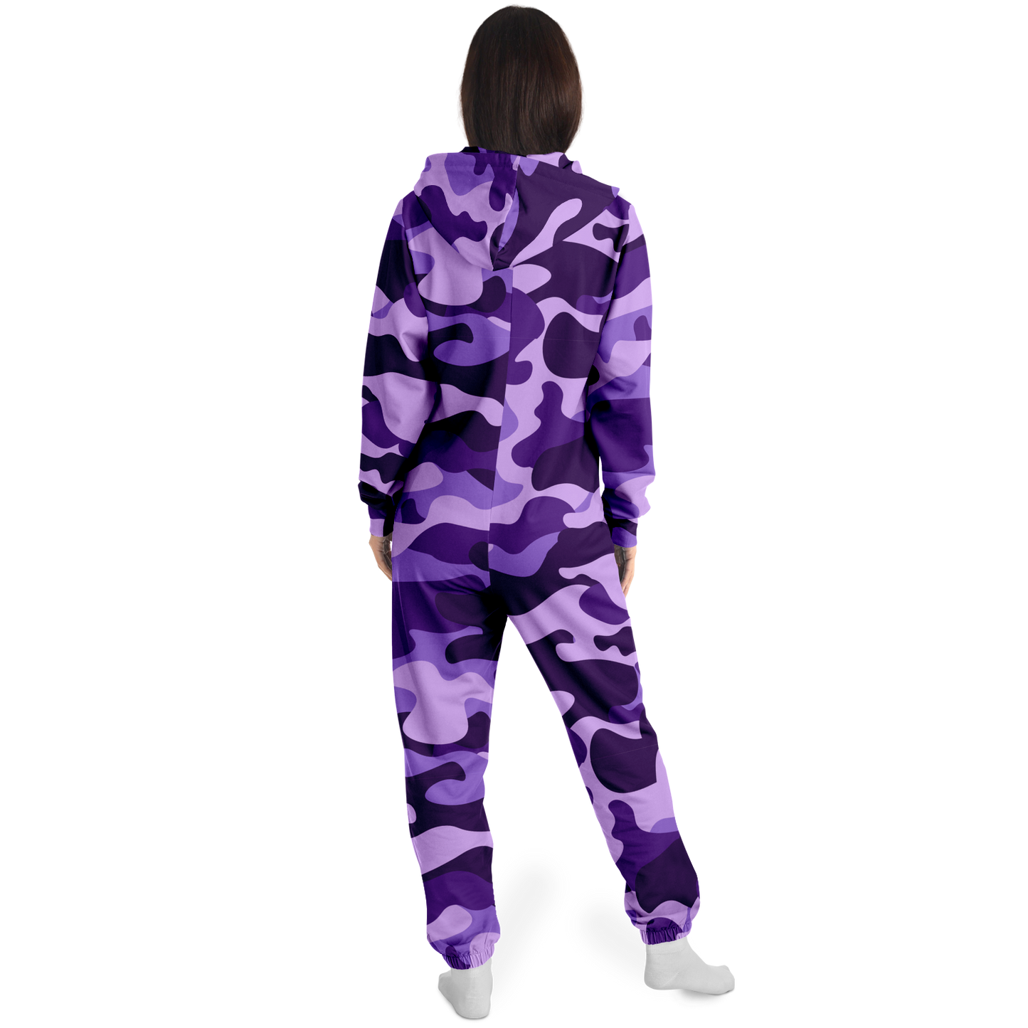 Camo Onesie | Purple, Blue and Mauve Camouflage