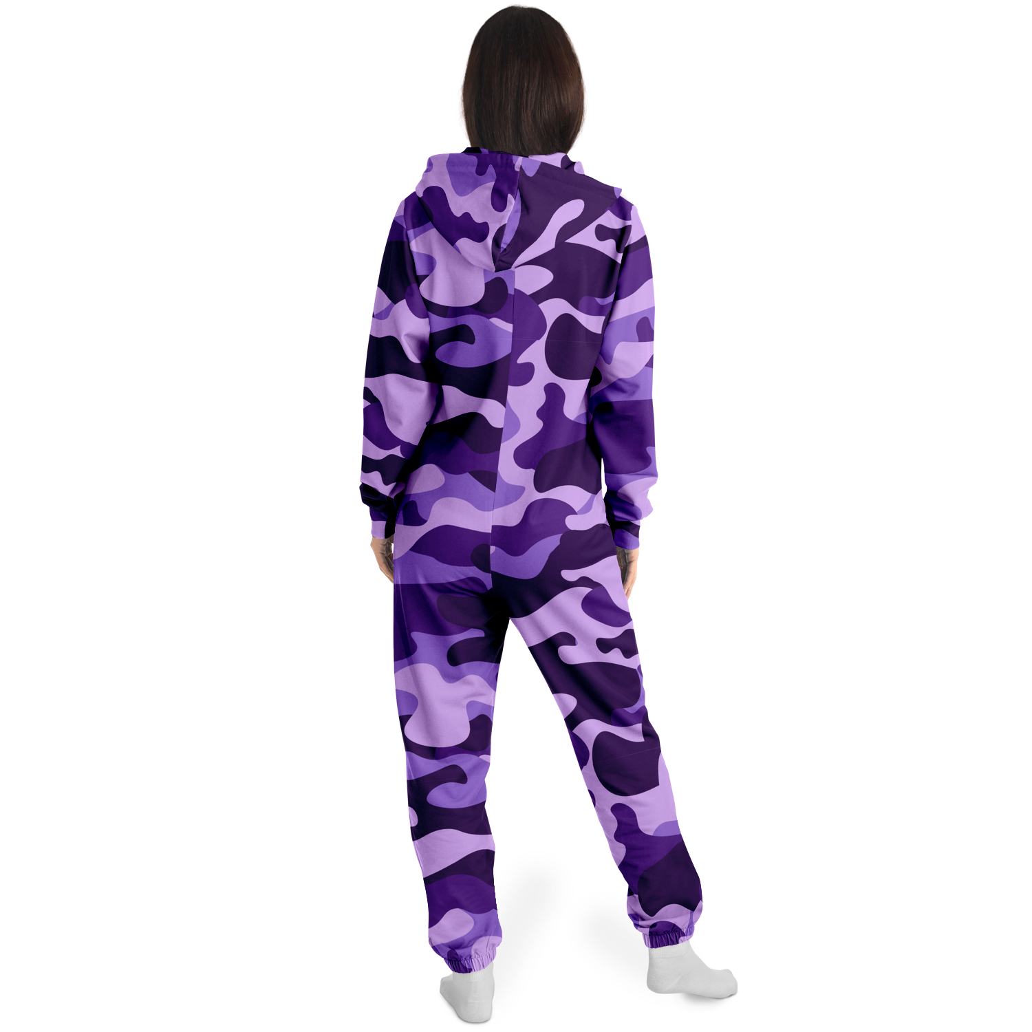 Camo Onesie | Purple, Blue and Mauve Camouflage