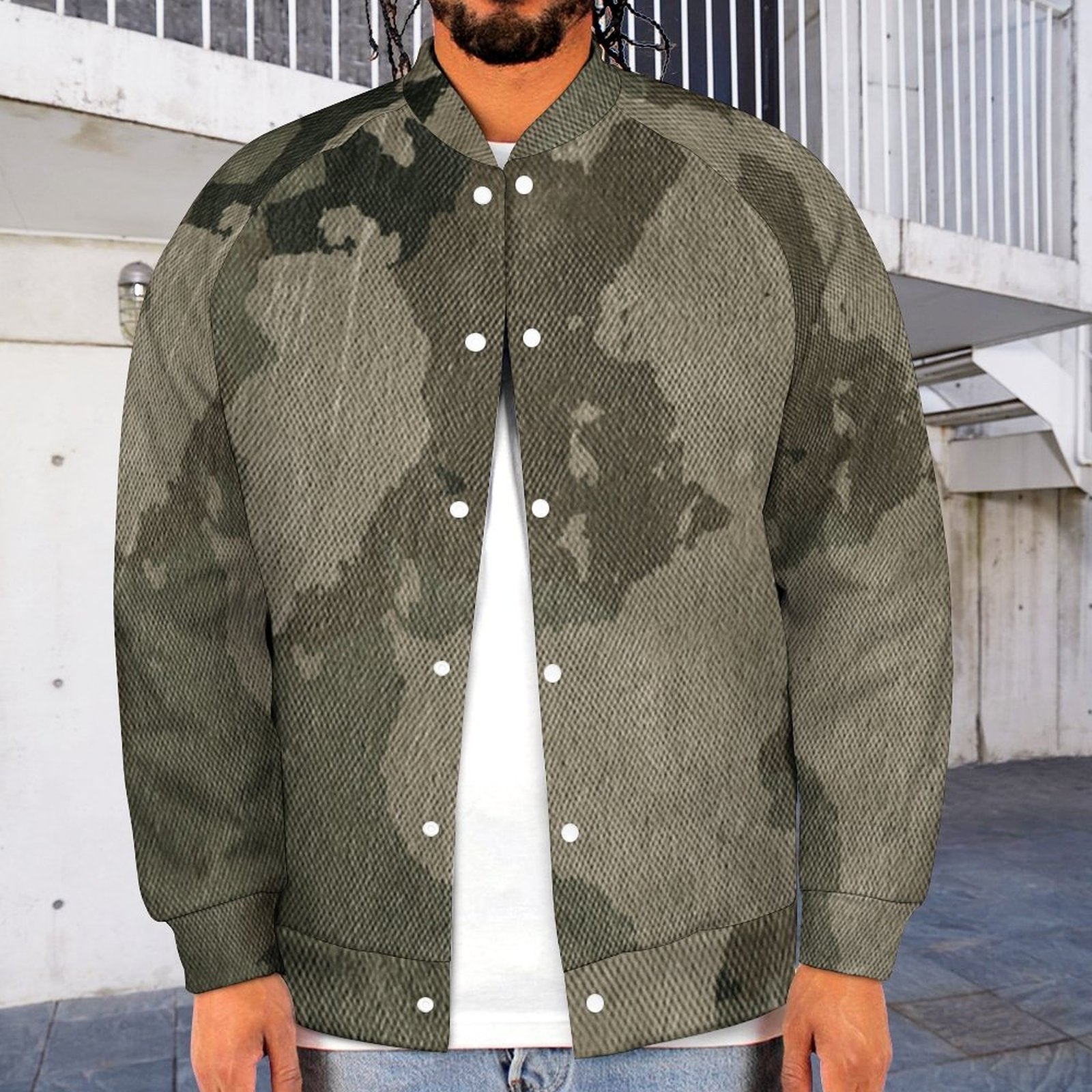 Men's Camo Jacket | Dirty Old Brown Camouflage