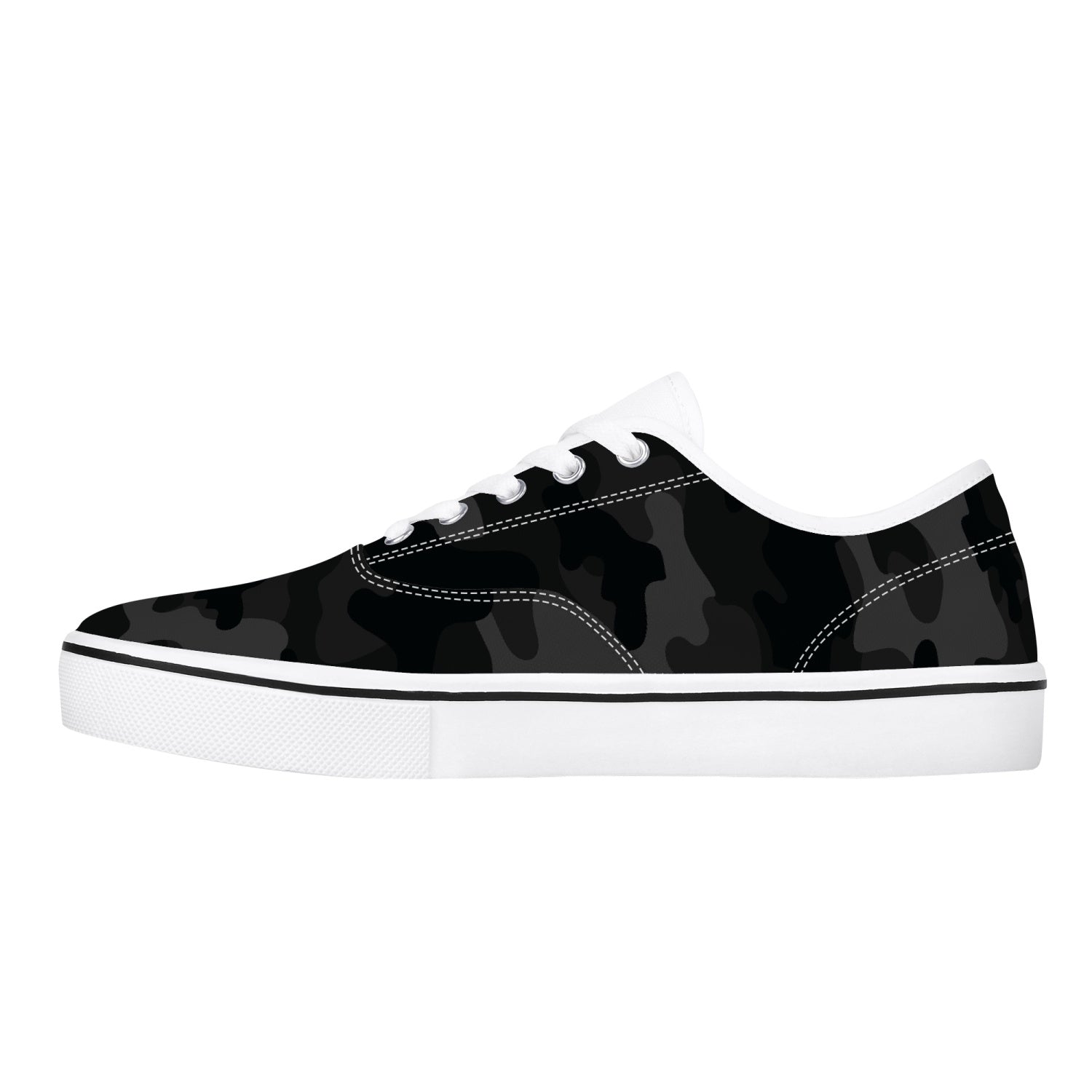 Camo Skate Shoes | Black Camouflage