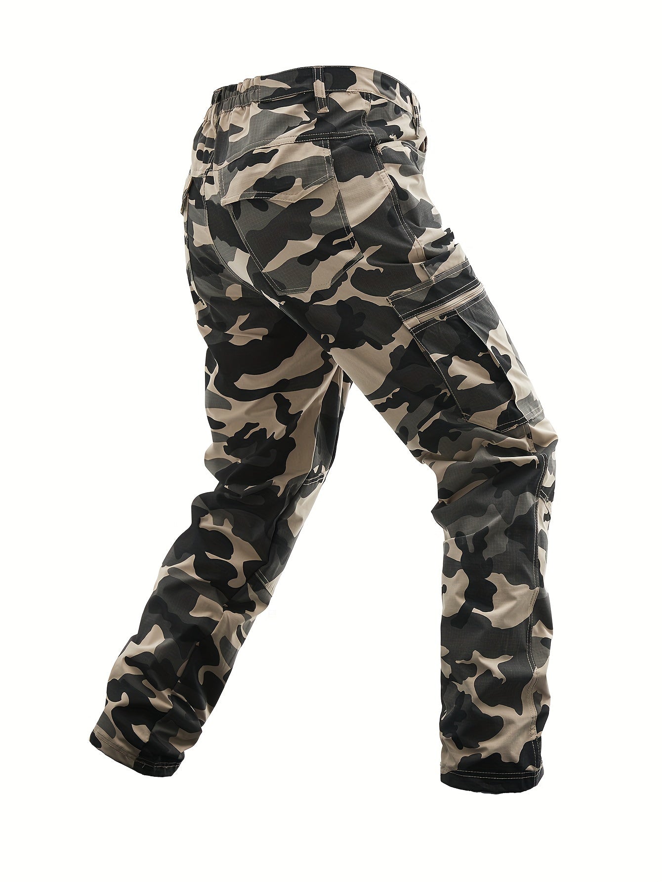 Tactical Camo Overalls for Men: Quick-Dry & Multi-Pocket Design