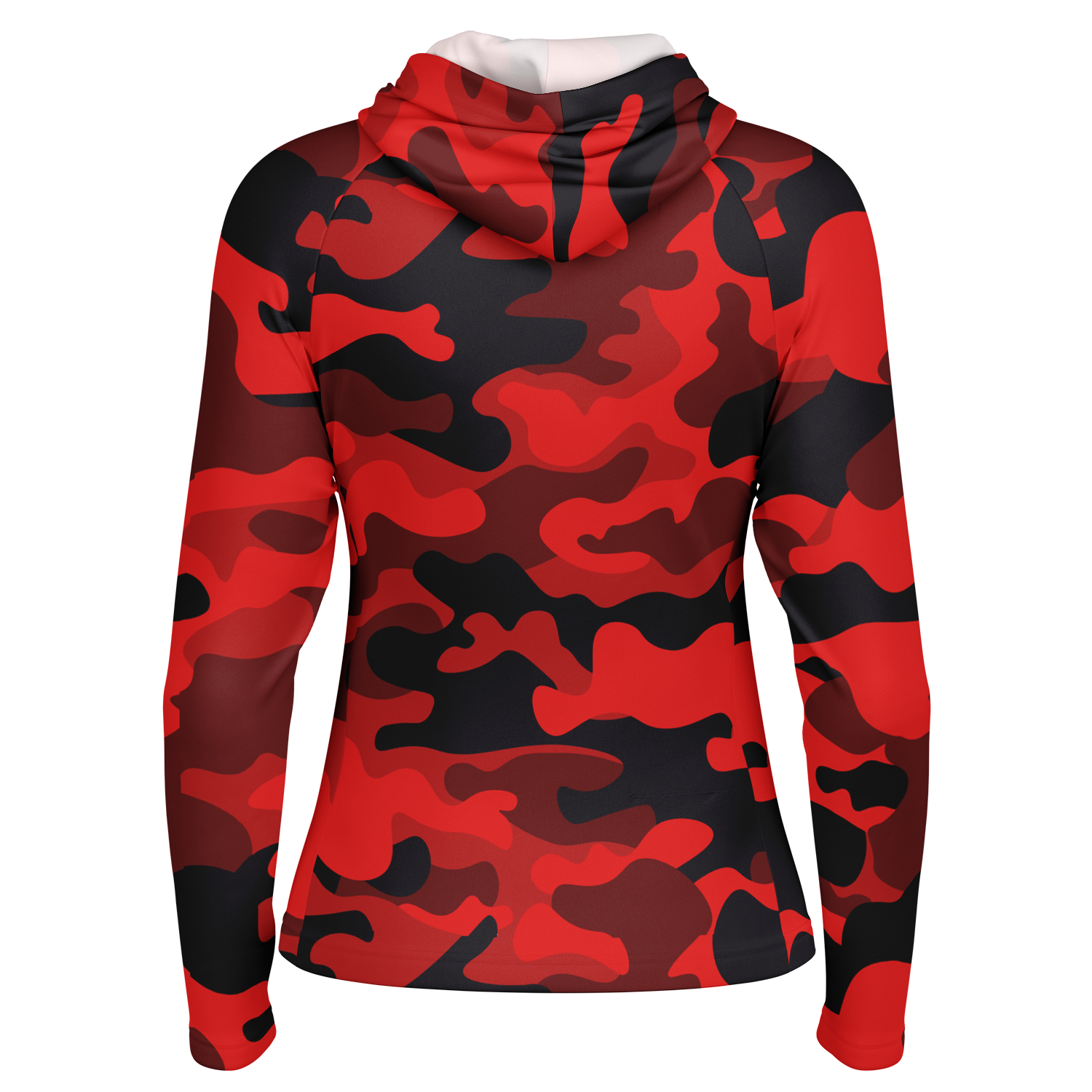 Long Sleeve Performance Shirt for Women | Red & Black Camo