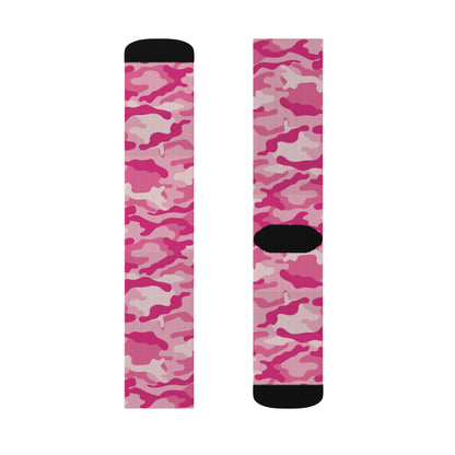 Camo Socks | Lavender Pink Camouflage